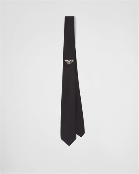 prada re nylon gabardine tie.